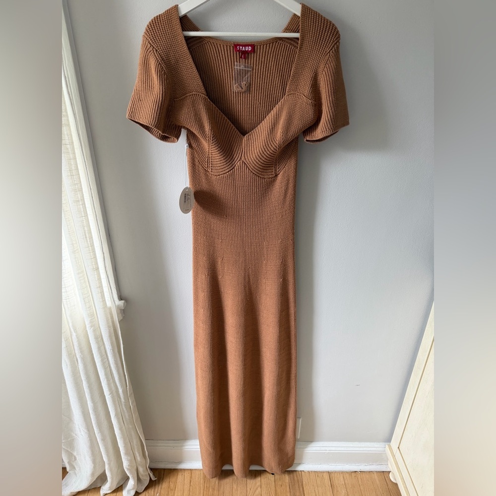 STAUD Camden Knit Maxi Dress - Picture 4 of 10